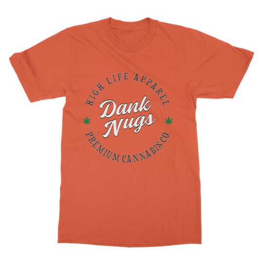 Dank Nugs High Life Apparel Premium Cannabis Classic Adult T-Shirt