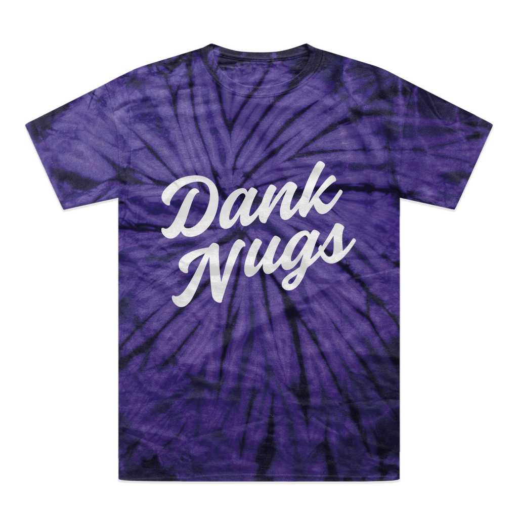 Dank Nugs Tonal Spider Tie-Dye T-Shirt