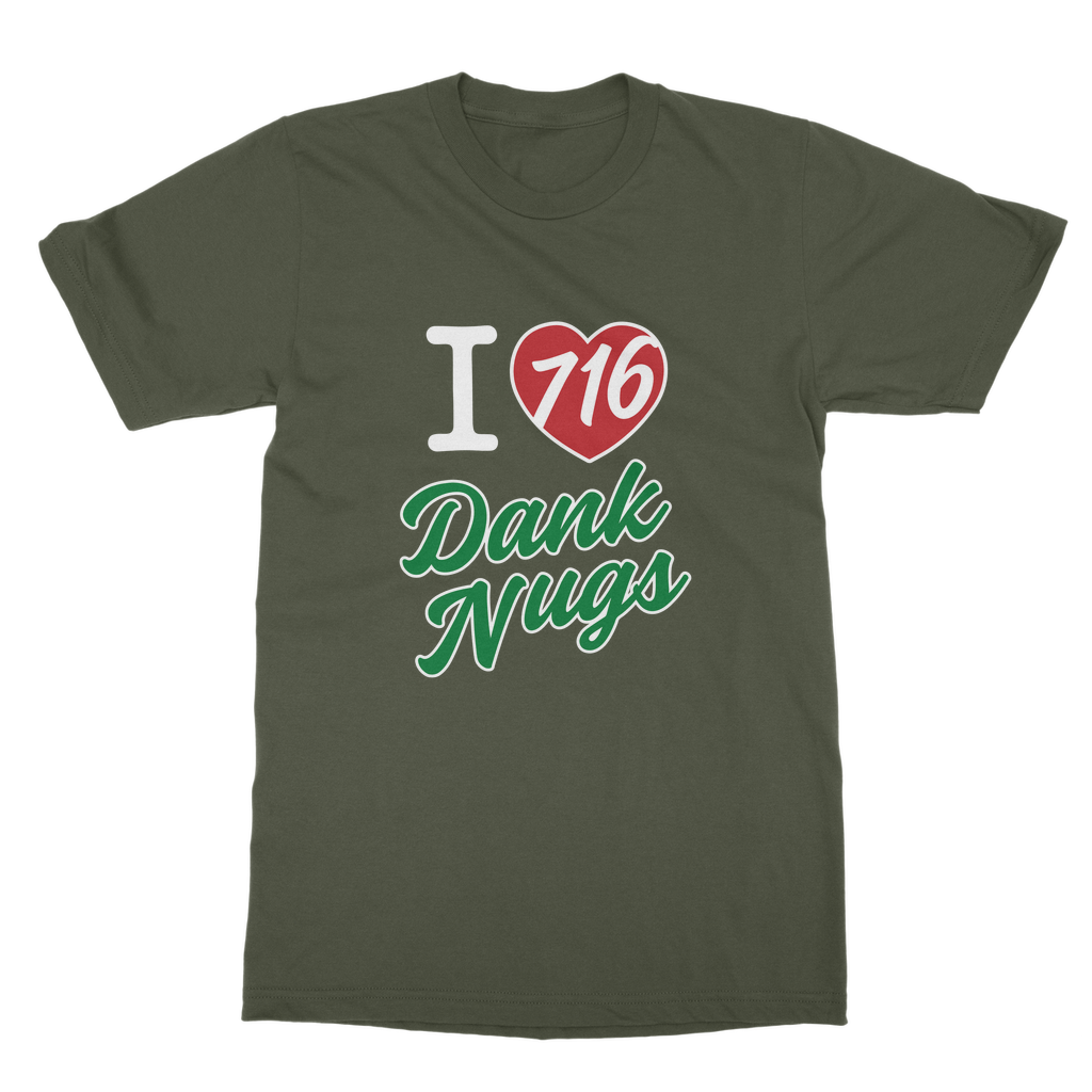 I Love Dank Nugs Classic Adult T-Shirt