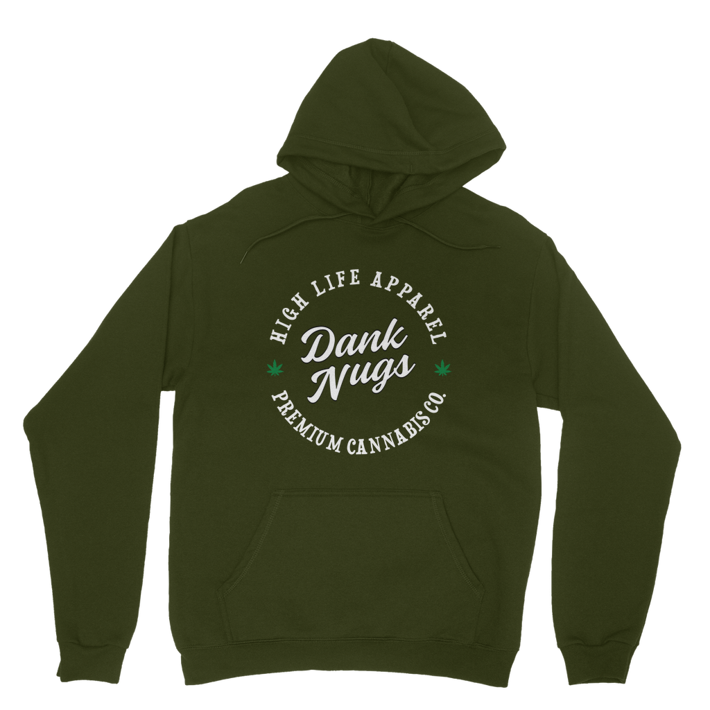 Dank Nugs Premium Cannabis High Life Apparel Classic Adult Hoodie