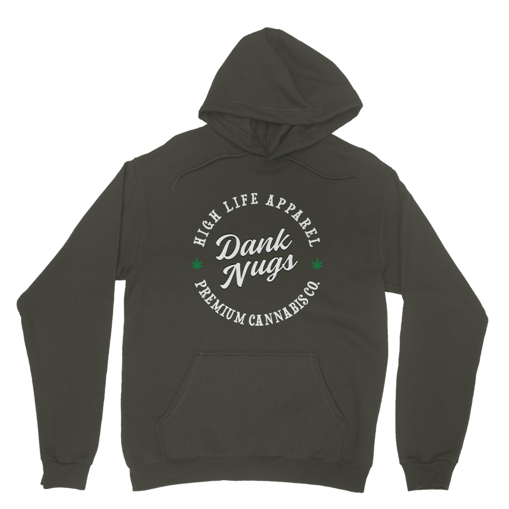 Dank Nugs Premium Cannabis High Life Apparel Classic Adult Hoodie