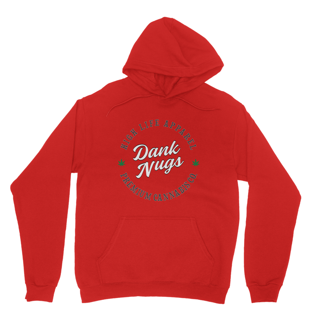 Dank Nugs High Life Apparel Premium Cannabis Classic Adult Hoodie