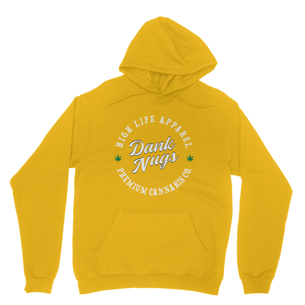 Dank Nugs Premium Cannabis High Life Apparel Classic Adult Hoodie